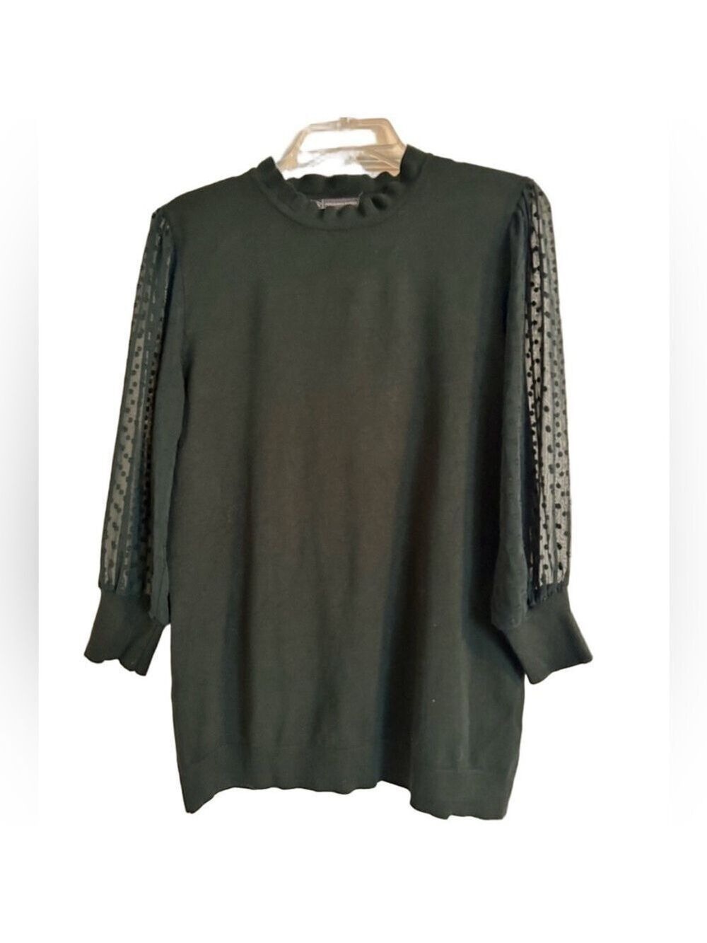 Adrianna Papell Women’s Hunter Green Sweater S